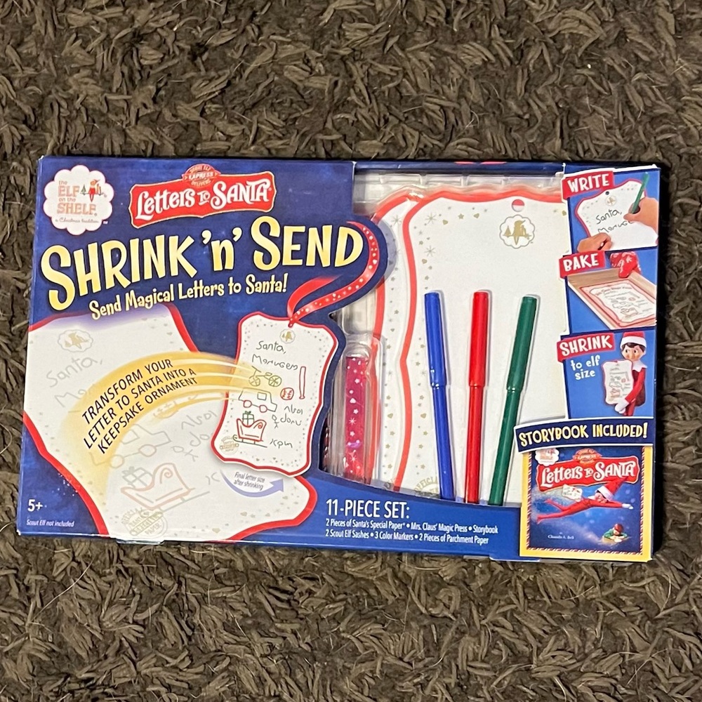 BNIB in elf on the shelf letter to Santa